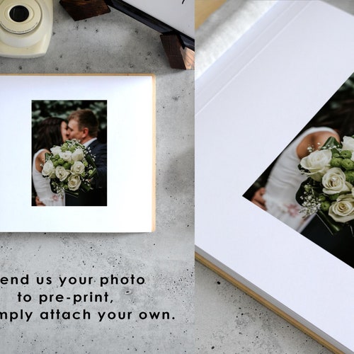 Personalized Wooden Wedding Guest Book