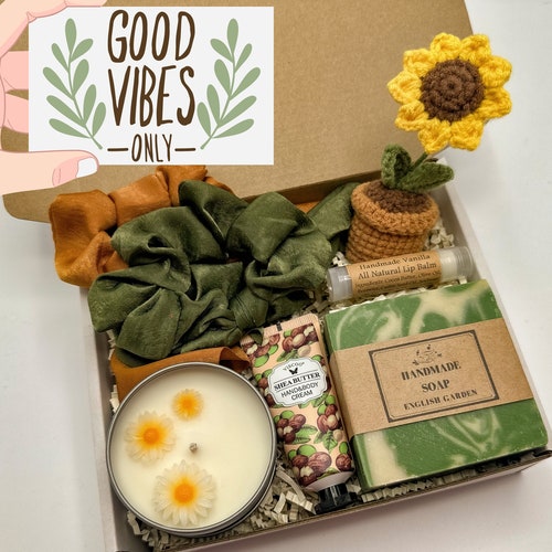 Good Vibes Self-Care Gift Box for Women