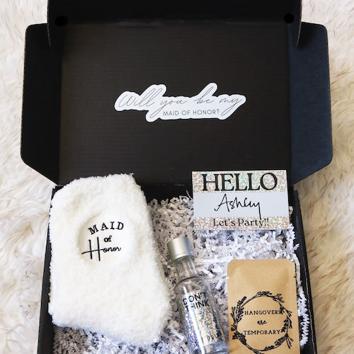 Fuzzy Bridesmaid Socks – Bridal Party Gift