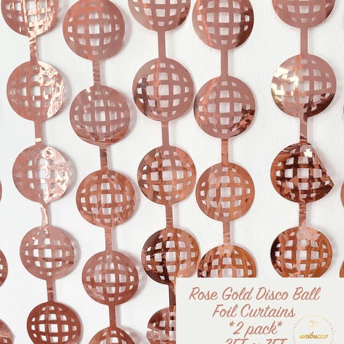 Rose Gold Bride Bachelorette Party Garland Set