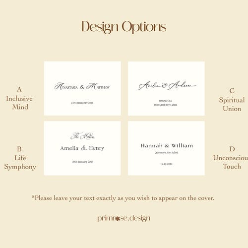 Custom Wedding Guest Book – Linen Polaroid Photo Album