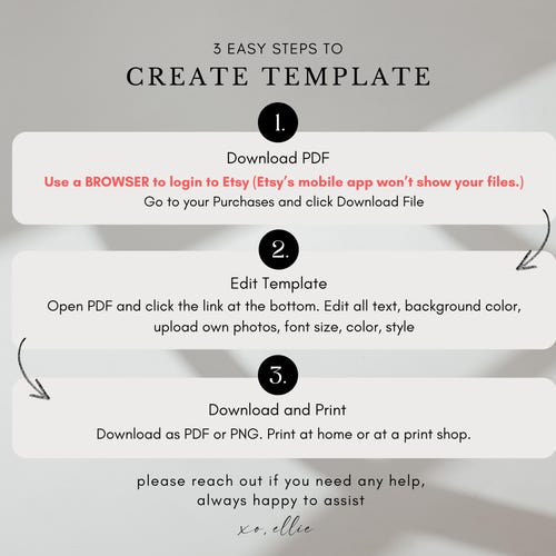 Instax Mini 12 Photo Guestbook Instructions Sign – Editable Minimalist Template