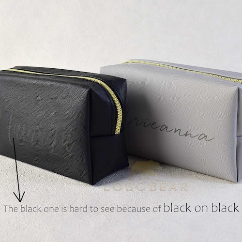 Personalized Bridesmaid Cosmetic Bag