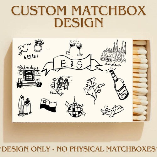 Custom Matchbox Digital Design