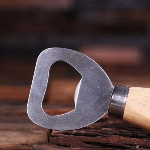 Personalized Wooden Beer Bottle Opener