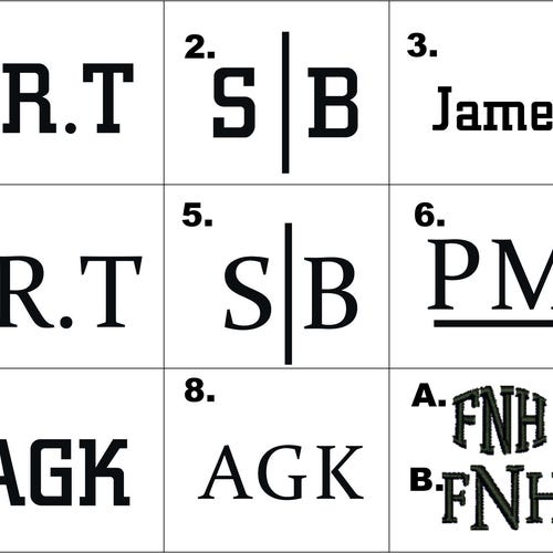 Personalized Canvas Weekender Travel Duffle and Wash Bag