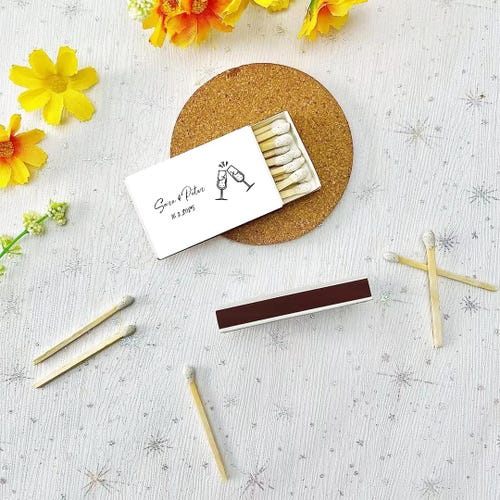 Custom Matchboxes - Personalized Wedding Souvenirs