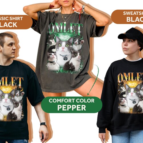 Custom Photo Bootleg T-Shirt or Sweatshirt – Personalized Gift