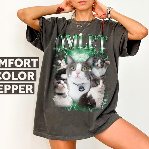 Custom Photo Bootleg T-Shirt or Sweatshirt – Personalized Gift