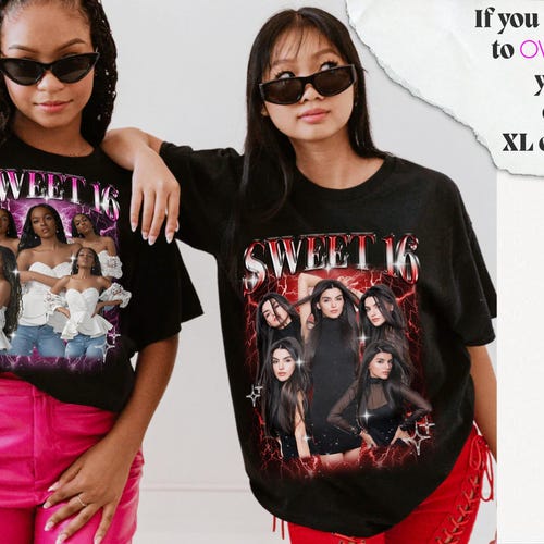 Custom Photo Bootleg T-Shirt or Sweatshirt – Personalized Gift