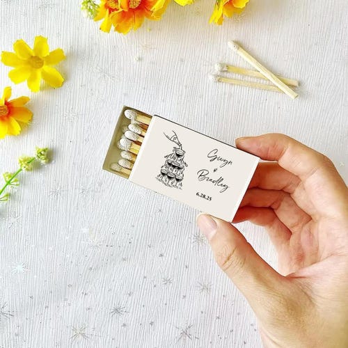 Custom Matchboxes - Personalized Wedding Souvenirs