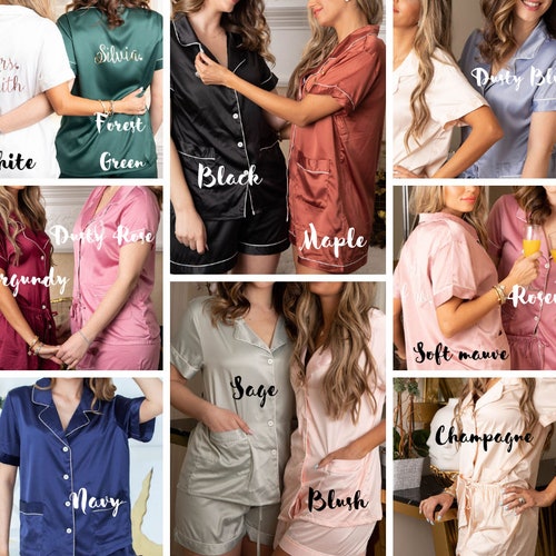 Bridesmaid pajamas