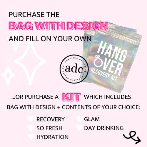 The Original Hangover Kit ||  Bachelorette Party Favor