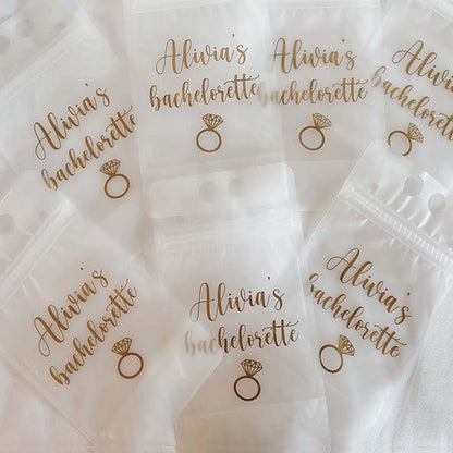 Personalized Drink Pouches with Straw