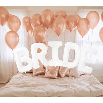 Jumbo Bride Balloon Letters