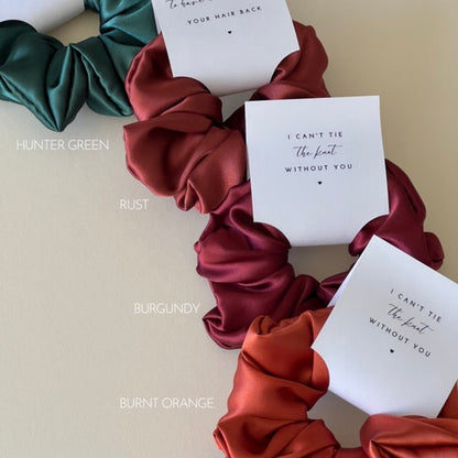 To Have and To Hold Scrunchie Bridesmaid Proposal Gift