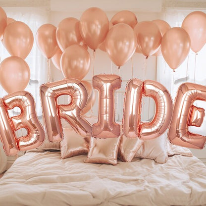 Jumbo Bride Balloon Letters