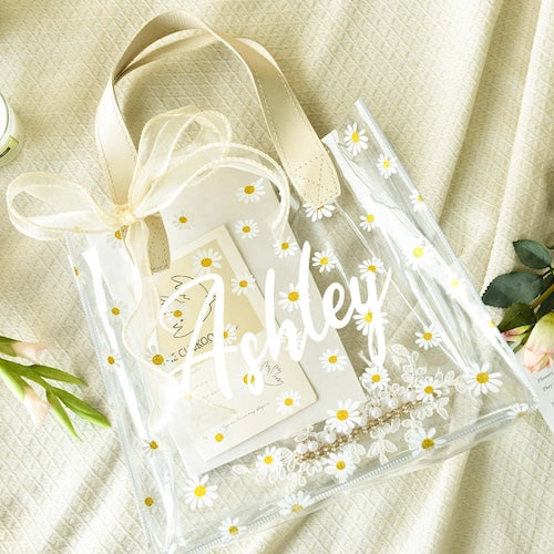 Custom Daisy Girl Proposal Favor Bag