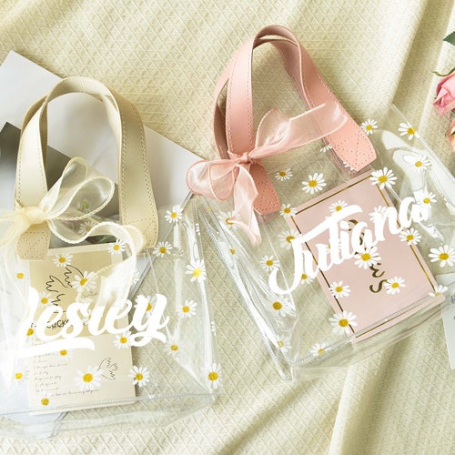 Custom Daisy Girl Proposal Favor Bag