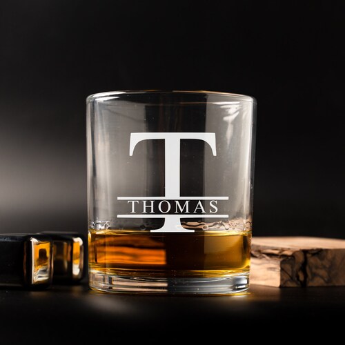 Custom Groomsmen Whiskey Glasses