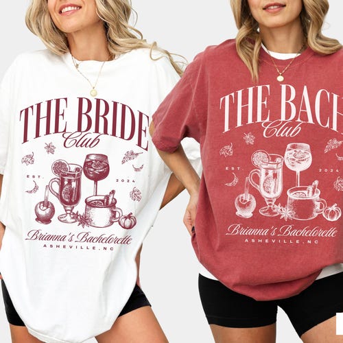 Fall Bridesmaid Social Club Cocktail Shirt