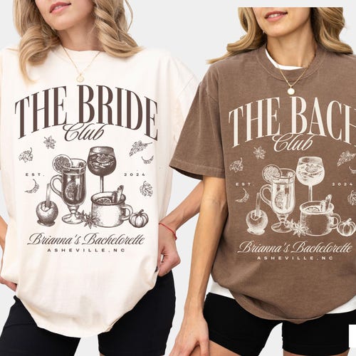 Fall Bridesmaid Social Club Cocktail Shirt