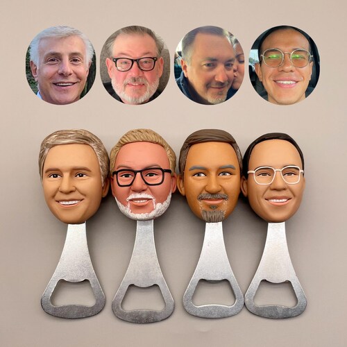 Bobblehead Personalized Bottle Opener