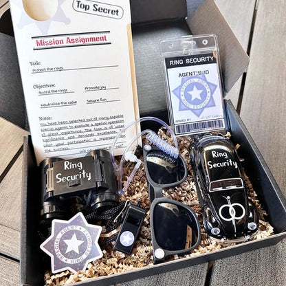 Ring Security Proposal Gift Box for Ring Bearer