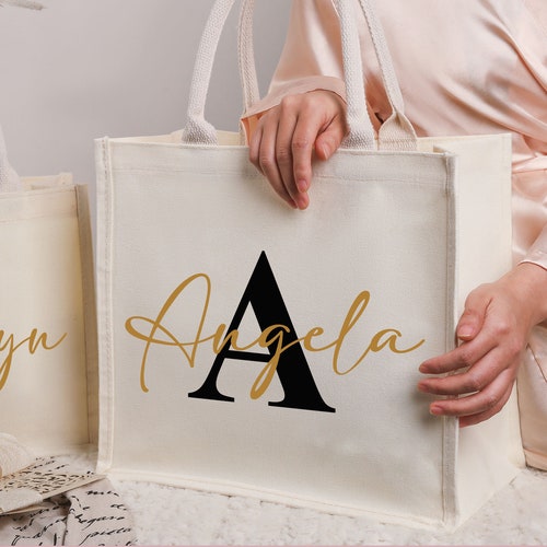 Custom Bridesmaid Tote Bags – Joy Wedding Store