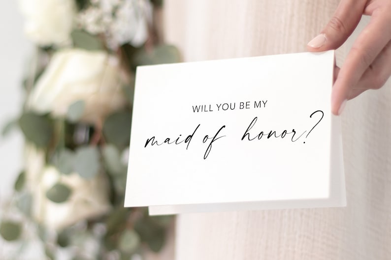 Will You Be My Bridesmaid Proposal Cards